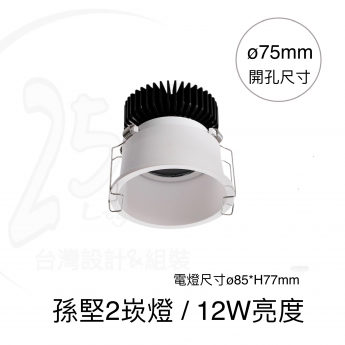 孫堅2 / 投射崁燈